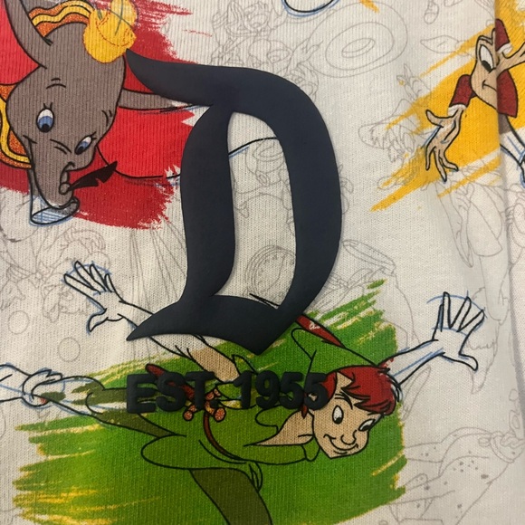 Retro characters Disneyland spirit jersey - Picture 2 of 3